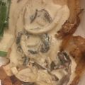 うさとらら's cooksnap of when they made 豚ロースのソテー　豆乳マスタードソース.