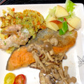 ルぴあ's cooksnap of when they made ごま油で！鮭の和風ムニエルきのこソース.