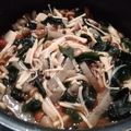 みこひろママ's cooksnap of when they made 簡単ヘルシー♪なめこと蒟蒻 ワカメの煮物.