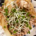 あたむ❤189's cooksnap of when they made 豚こまの味噌ニンニクしょうが丼.