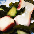 おおかなぼぅ's cooksnap of when they made タコのきゅうりとわかめの酢の物♪.
