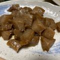 ありこむ's cooksnap of when they made こんにゃくの甘辛煮～お弁当✩おつまみに～.