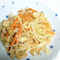 dana_375's cooksnap of when they made もやしと人参の卵とじ.
