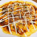 みぽぴぽ's cooksnap of when they made もやしと卵だけ！簡単もやしのお好み焼き風.