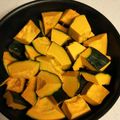 くまぴこ222's cooksnap of when they made 農家直伝♪カボチャの切り方のコツ.