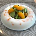 のりぞう22's cooksnap of when they made みかんと一緒に♡牛乳かん.