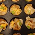 みほっこさん's cooksnap of when they made ミートボールで枝豆とコーンの彩り餅焼売.
