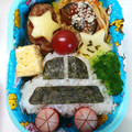 よしゆか62's cooksnap of when they made 幼稚園 簡単 パトカー弁当.