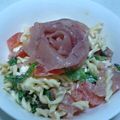 ＨＩＮＡママ's cooksnap of when they made 生ハムトマトの冷製パスタ.
