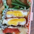 みろり6221's cooksnap of when they made お弁当に★ベーコンorハムエッグ.