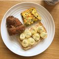 ＊mahoo＊'s cooksnap of when they made 生ハムバナナ♪チーズトースト.