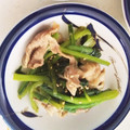 ＬＯＶＥダッフィ's cooksnap of when they made 豚肉と小松菜のオイスターソース炒め.