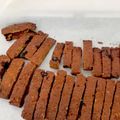 マーブル模様's cooksnap of when they made 低糖質 生おから プロテインビスコッティ.