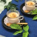 moko♪キッチン♪'s cooksnap of when they made レンジで簡単☆餡子ときな粉の牛乳プリン。.