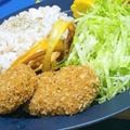 クックALPL8Z☆'s cooksnap of when they made ＊ドライカレーリメイク揚げないコロッケ＊.