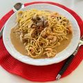 おかてくJr's cooksnap of when they made 雲丹クリームパスタ.