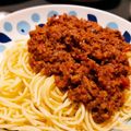 子持ちKONBU's cooksnap of when they made ほめられパスタ☆ボローニャ風ミートソース.