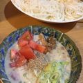 ねこどらねこ's cooksnap of when they made 鯖缶で簡単♬鯖そぼろの豆乳味噌そうめん.