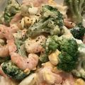 クック7YS1T3☆'s cooksnap of when they made ブロッコリー＆エビ＆ゆで卵のサラダ.