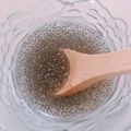 低脂質にこだわりたい's cooksnap of when they made スーパーフード　チアシードの超簡単戻し方.