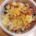 ぼるさち's cooksnap of when they made ♥簡単♥お洒落なトマトと茄子のチーズ焼き.