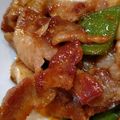 ♪とと♪'s cooksnap of when they made お二人さんの☆豚バラ肉の甘辛ソース炒め！.
