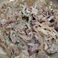 狼かあさん☆'s cooksnap of when they made 牛丼にも♪とろっと柔らか牛玉煮☆.