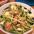 09mik's cooksnap of when they made 混ぜるだけ*焼き鳥缶と水菜、卵のサラダ*.