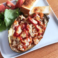 nmmnsora's cooksnap of when they made なすとトマトの簡単グラタン.