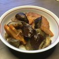 そのうち老々's cooksnap of when they made 残った煮魚汁で茄子とこんにゃくの煮物を！.