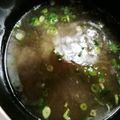 メリー・モコ's cooksnap of when they made 捨てないで！旨味たっぷり鯵の干物のお吸物.