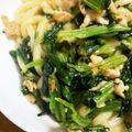 67luna's cooksnap of when they made ほうれん草と豚肉の焼きうどん♪.