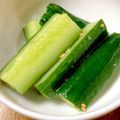 チェリム's cooksnap of when they made きゅうりのたたき 中華ゴマ油風味.