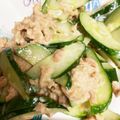 ♡maickey♡'s cooksnap of when they made 簡単！美味しい！きゅうりとツナの和え物.