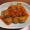 ヨコブエ's cooksnap of when they made 簡単揚げない！豚こまボールのヘルシー酢豚.
