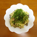 みめい's cooksnap of when they made 簡単　ツナとしめじの和風パスタ.