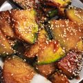 linda0716's cooksnap of when they made フライパンで！簡単かぼちゃの甘辛焼き.