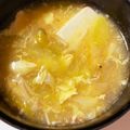 クックやまや's cooksnap of when they made 豆腐と卵のピリ辛スープ 柚子胡椒風味.