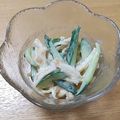 さとりざ's cooksnap of when they made 簡単♡サラダチキンとキュウリの梅マヨ和え.