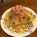 mayu22☆'s cooksnap of when they made お好み焼き風サラダ.
