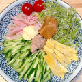 ふたごママちゃん's cooksnap of when they made 冷やし中華やちらし寿司♡レンジ2分錦糸卵.