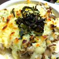 ユーロン's cooksnap of when they made 舞茸とお豆腐の味噌グラタン☆.