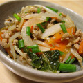 mcc5646's cooksnap of when they made 挽肉の野菜炒め.
