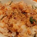 ribeka's cooksnap of when they made 干物の混ぜ寿司.