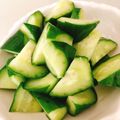 KAORULALA's cooksnap of when they made 八百屋さん直伝！きゅうりのニンニク漬け.