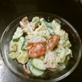 うにイクラ丼's cooksnap of when they made アボカドトマト胡瓜のサラダ.