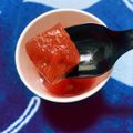 神衣明's cooksnap of when they made ハズレのスイカで☆コンポート.