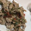 あずきちゃんだよ's cooksnap of when they made チャークダウ　～豚肉のレモングラス炒め～.