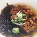 ハント☆'s cooksnap of when they made 柚子胡椒風味☆もずく納豆.
