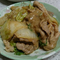 たまちゃん✌'s cooksnap of when they made やわらか豚こまと白菜の味噌バター炒め.
